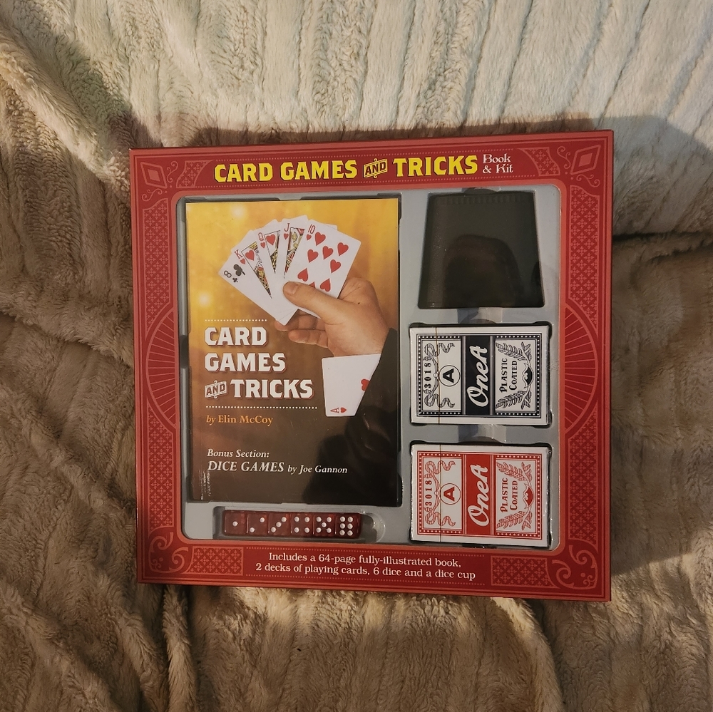 Card Games and Tricks Book & Kit